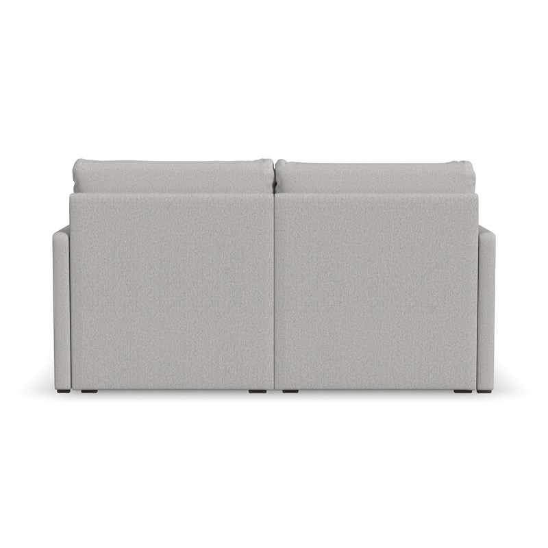 Bowery Hill Modern Beige Loveseat with with Performance Fabric