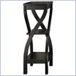 Bowery Hill Accent Table Side End Plant Stand Square Bedroom Laminate Brown