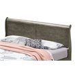 Bowery Hill Traditional Wood Queen Storage Bed in Gray Finish