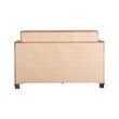 Bowery Hill Engineered Wood Transitional 10 Drawer Dresser in Oak