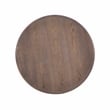 Bowery Hill End Table Coffee Accent Table Round in Wood - Natural