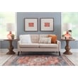 Bowery Hill End Table Coffee Accent Table Round in Wood - Natural