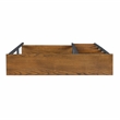 Bowery Hill 6 Shelves 4 Hooks Transitional Metal Hall Tree Frame in Black