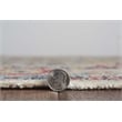 Bowery Hill Modern Laramie Polyester 3'x5' Accent Rug in Ivory