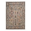 Bowery Hill Modern Laramie Polyester 3'x5' Accent Rug in Ivory