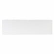 Bowery Hill Modern / Contemporary Geo Pine Wood Console Table in White