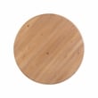 Bowery Hill Modern Pine Wood Round Dining Table in Rustic Honey