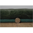 Bowery Hill Modern Faux Rabbit 8' x 10' Area Rug in Dark Green