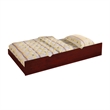 Bowery Hill Modern & Transitional Wood Twin Trundle in Cherry Finish