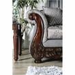 Bowery Hill Modern & Traditional Upholstered Sofa in Gray Finish