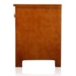Bowery Hill Modern Solid Wood 1-Drawer Nightstand in Oak Finish