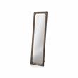 Bowery Hill Steel Sand Black Standing Mirror Rectangular 20