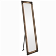 Bowery Hill Steel Sand Black Standing Mirror Rectangular 20