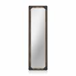 Bowery Hill Steel Sand Black Standing Mirror Rectangular 20
