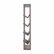 Bowery Hill Wood 5-Shelf 71-Inch Etagere Bookcase in Walnut