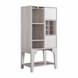 Bowery Hill Modern / Contemporary Wood Wine Rack in White Oak Finish