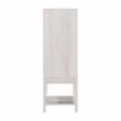 Bowery Hill Modern / Contemporary Wood Wine Rack in White Oak Finish