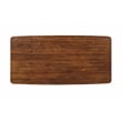 Bowery Hill Modern Uma 60 Inch Brown Oak Wood Dining Table Finish