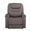 Bowery Hill Transitional Stone Microfiber Power Lift Chair with Heat