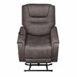 Bowery Hill Transitional Stone Microfiber Power Lift Chair with Heat