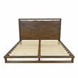 Bowery Hill Modern Queen Mocha Brown Finish Wood Platform Bed