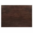 Bowery Hill Mid-Century 5-Piece Espresso Wood Counter Height Storage Dining Set