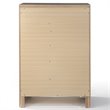 Bowery Hill Modern / Contemporary 6 Drawers Chest in Black Finish