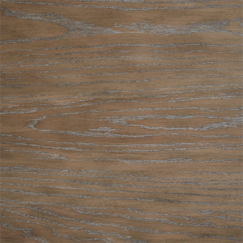 Bowery Hill 2 Drawer Lift Top Writing Desk in White and Brown