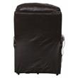 Bowery Hill Chocolate Brown Leather Power Lift Lay Flat Recliner