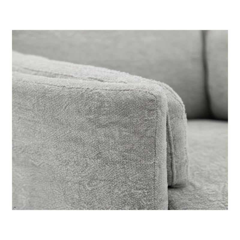 Bowery Hill Polyester Power Swivel Glider Recliner in Mineral White