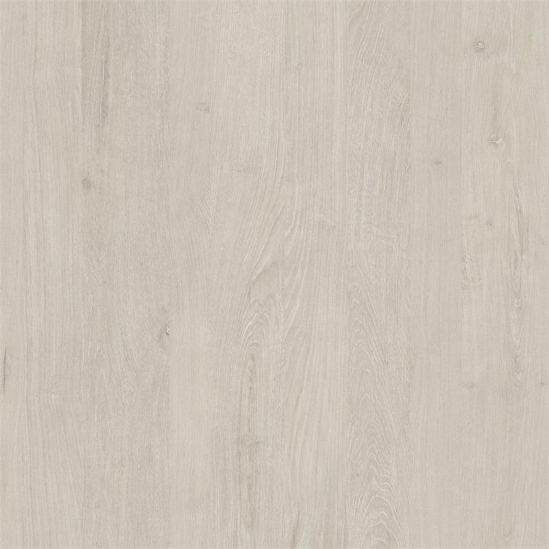 Bowery Hill Engineered Wood Desk with Storage Cabinet in Linen White Oak