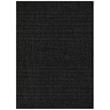 Bowery Hill Full Linen Fabric Futon in Charcoal Gray-Frame Not Included