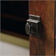 Bowery Hill Engineered Wood Computer Desk with Hutch in Curado Cherry
