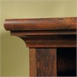 Bowery Hill Engineered Wood Computer Desk with Hutch in Curado Cherry