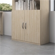 Bowery Hill Bookcase Door Kit in Natural Elm - Engineered Wood