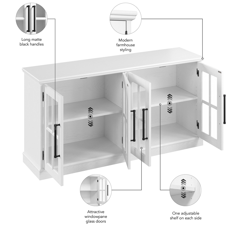 Bowery Hill Modern / Contemporary 60W TV Stand for 75 Inch TV