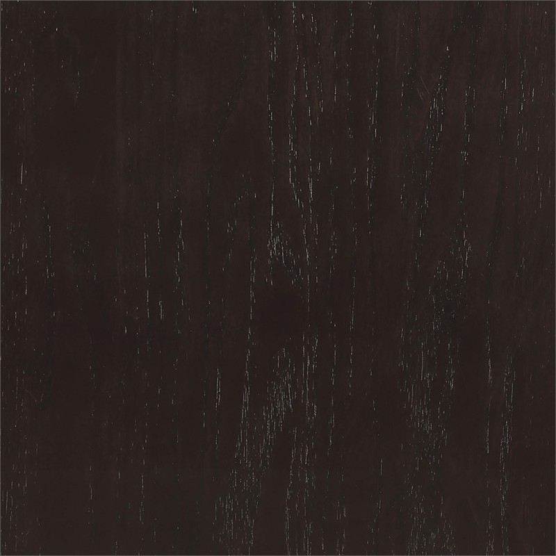 Bowery Hill 5-piece Wood Dining Room Set in Espresso and Black