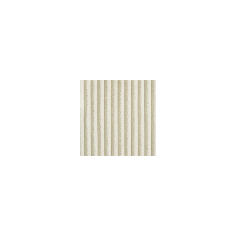 Bowery Hill Modern Oversized Swivel Fabric Accent Chair in Ivory