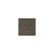 Bowery Hill Contemporary Fabric & Wood Reclining Loveseat in Gray