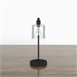 Bowery Hill Modern / Contemporary Metal Table Lamp in Black Finish