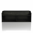 Bowery Hill Contemporary Wood Lift-Top Coffee Table in Black