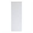 Bowery Hill Contemporary Modern Wood 5-Drawer Chest in White