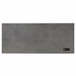 Bowery Hill Contemporary Wood Writing Desk with USB in Gray Finish