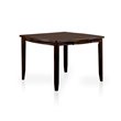 Bowery Hill Modern Espresso Wood 9-Piece Counter Height Dining Set