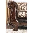 Bowery Hill Contemporary Faux Leather 2-Piece Sofa Set in Brown
