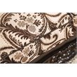 Bowery Hill Contemporary Faux Leather 2-Piece Sofa Set in Brown