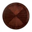 Bowery Hill Modern Wood 5-Piece Dining Table Set in Brown Cherry