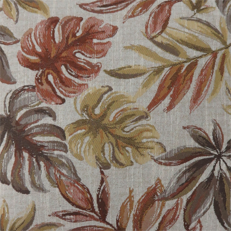 Bowery Hill Modern Fabric Small Throw Pillow in Red (Set of 2)