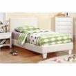 Bowery Hill Contemporary Solid Wood 5-Drawer Chest in White Finish