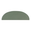 Bowery Hill Wood Console Table with Bottom Shelf in Sage Green